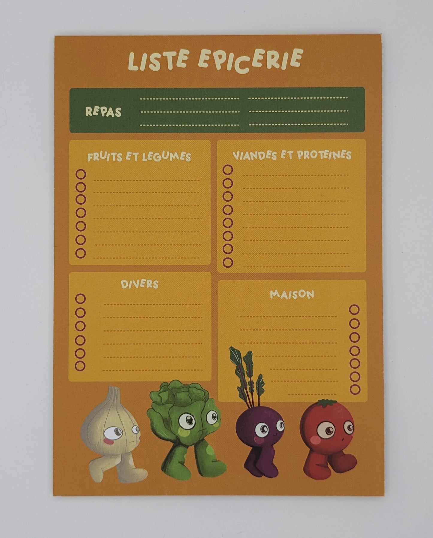 Liste épicerie
