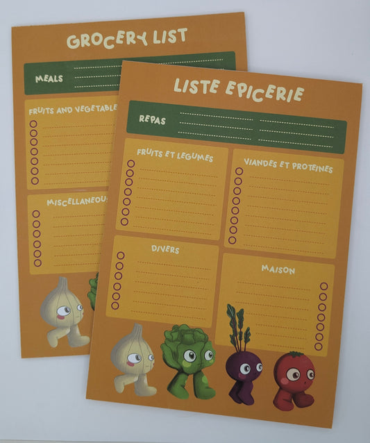 Liste épicerie